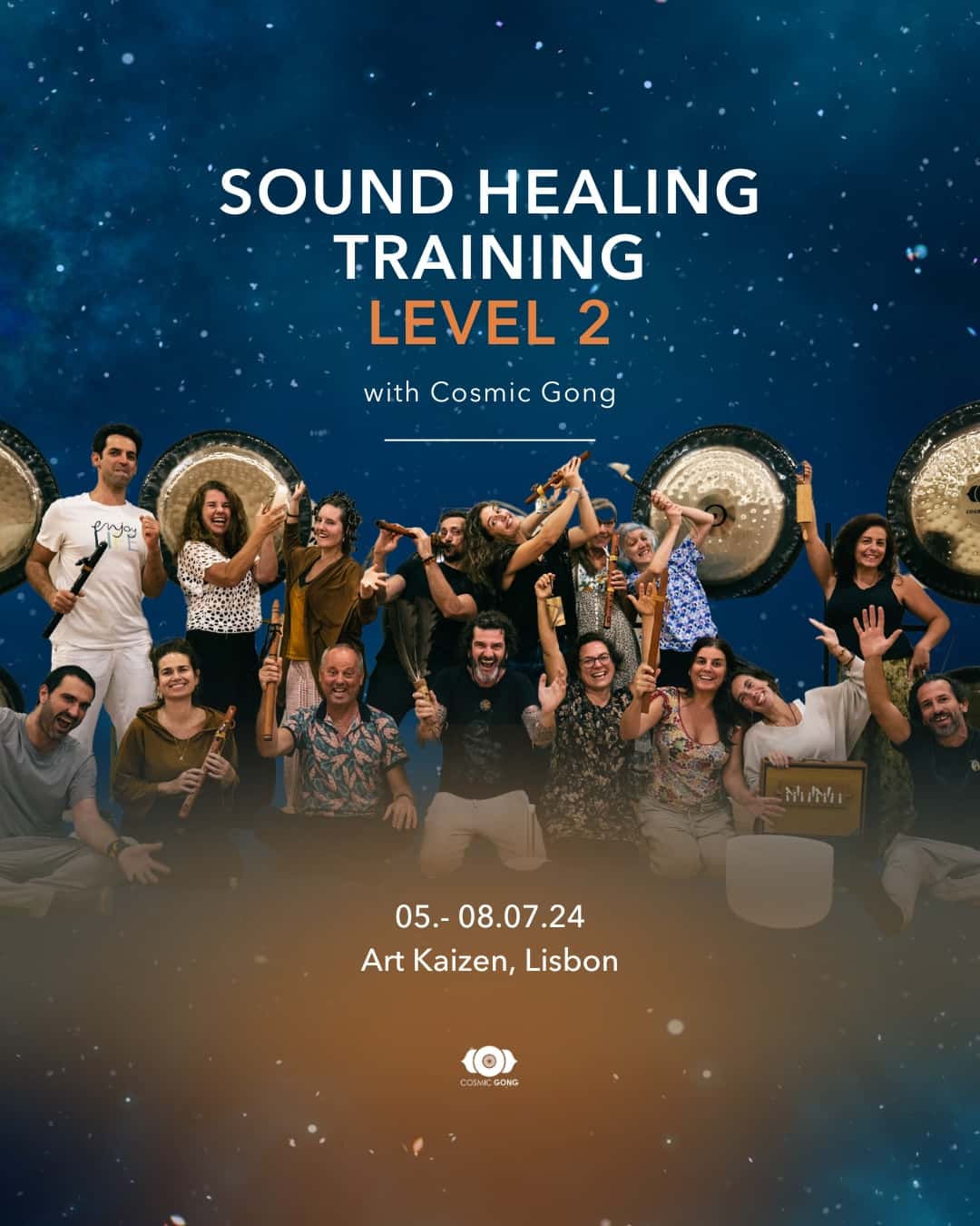 Sound Healing Training Level 2 Cosmic Gong